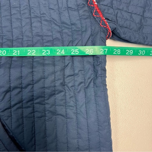 Democracy Women's Blue Long Sleeve Quilted Jacket Size XL - Picture 10 of 10